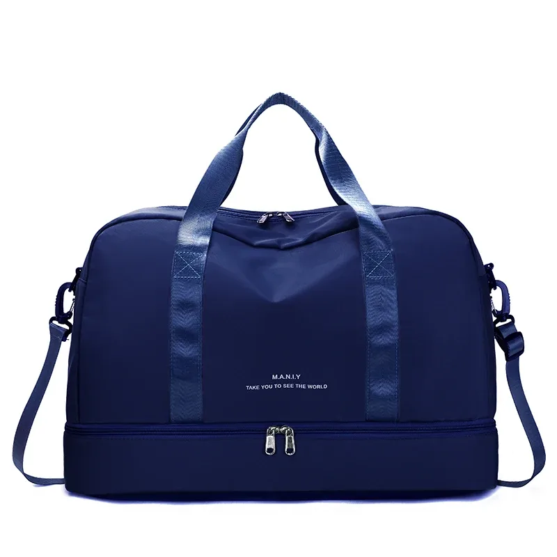 sac de voyage extensible pour femmes, sac à main de sport, sac de fitness, grande capacité, sac de nuit pour week-end à une épaule
