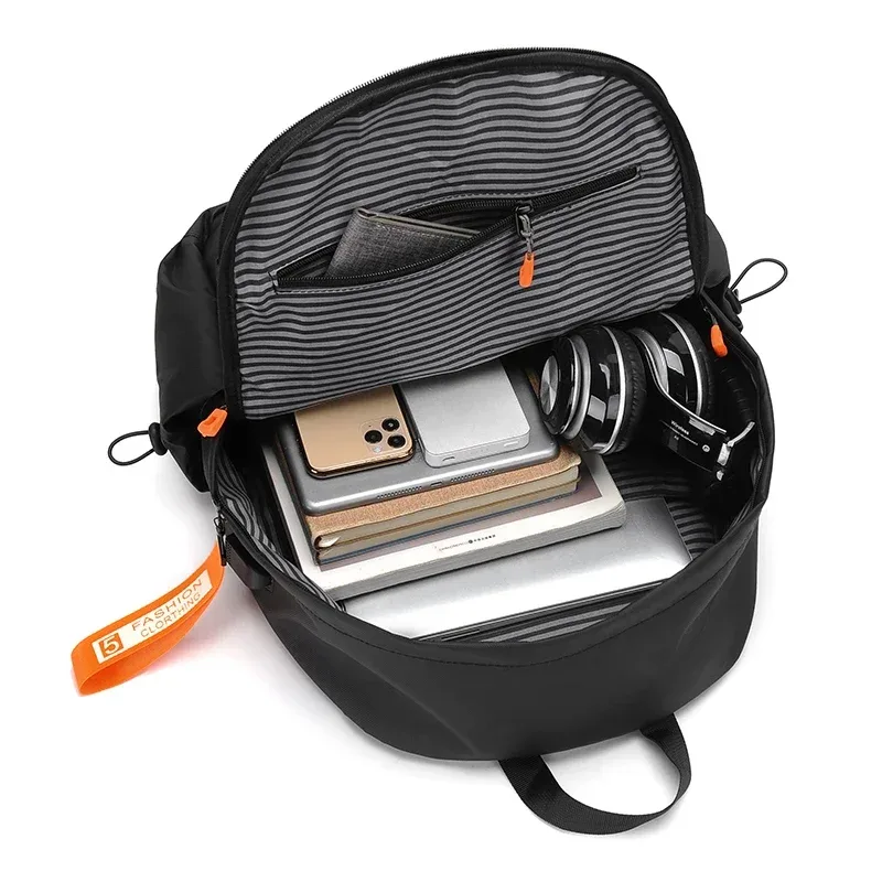 sac à dos de luxe pour hommes, sac à dos pour ordinateur portable 15.6 de haute qualité, sac de voyage étanche de grande capacité, sacs d'école à la mode pour hommes