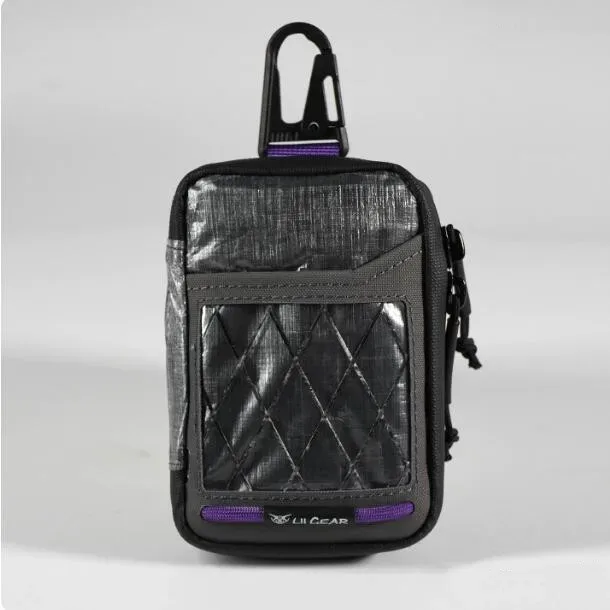 petit sac de rangement tactique d'extérieur, porte-monnaie, porte-clés, porte-cartes, multifonction, portable, léger, sac d'accessoires suspendable, pochette edc