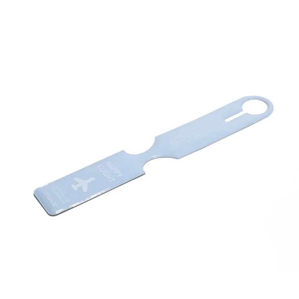 étiquette de bagage en pvc pour carte d'embarquement, étiquette nominative pour bagages, carte d'information, étiquette de valise d'avion, étiquette d'adresse