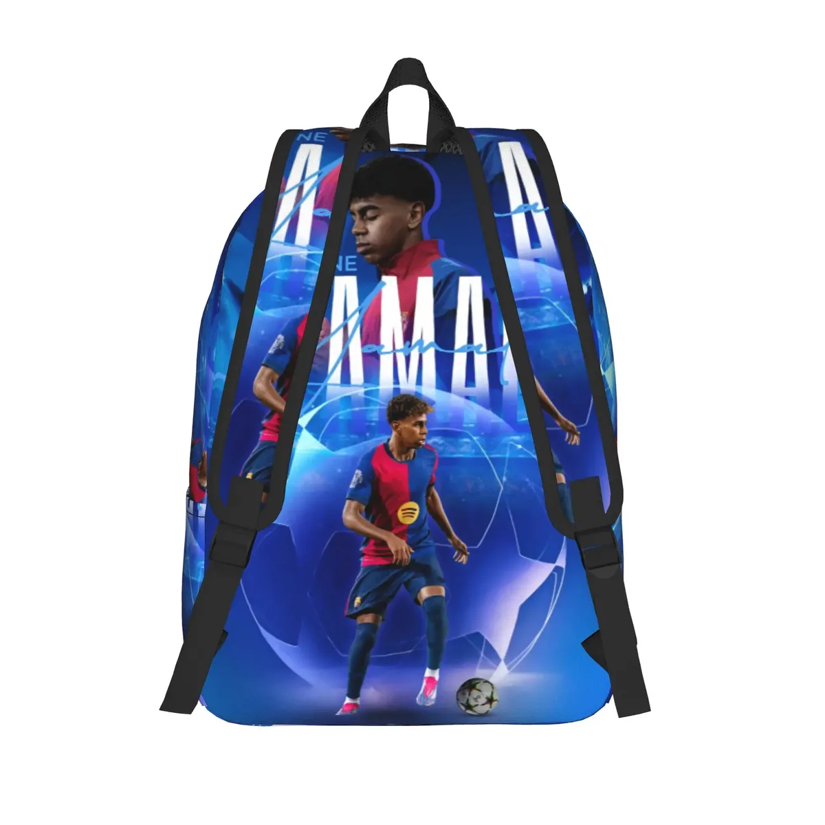 sac à dos lamine y-yamal pour hommes, femmes, adolescents, étudiants, randonnée, voyage, sac à dos de jour, star du football, sacs en toile pour ordinateur portable, extérieur