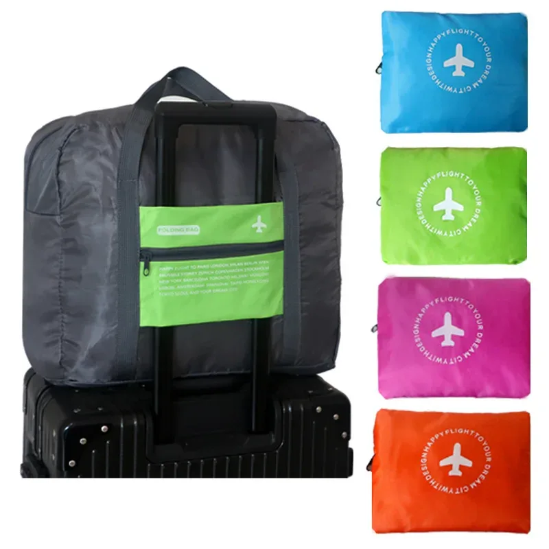 nouveau sac de voyage pliable tendance, sac à main en nylon imperméable grande capacité pour hommes et femmes