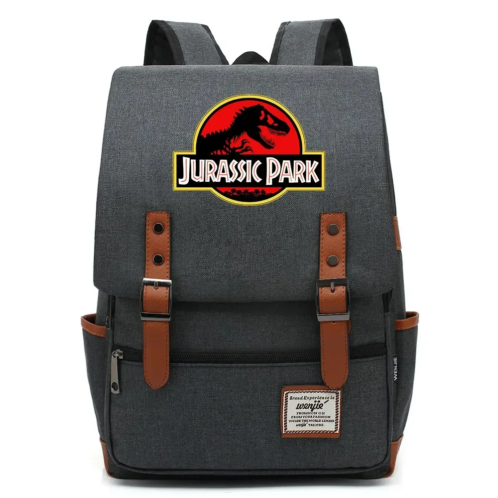 b3303 sac à dos tendance dinosaure jurassic park world avec boucle pour enfants, adolescents, étudiants, femmes et hommes