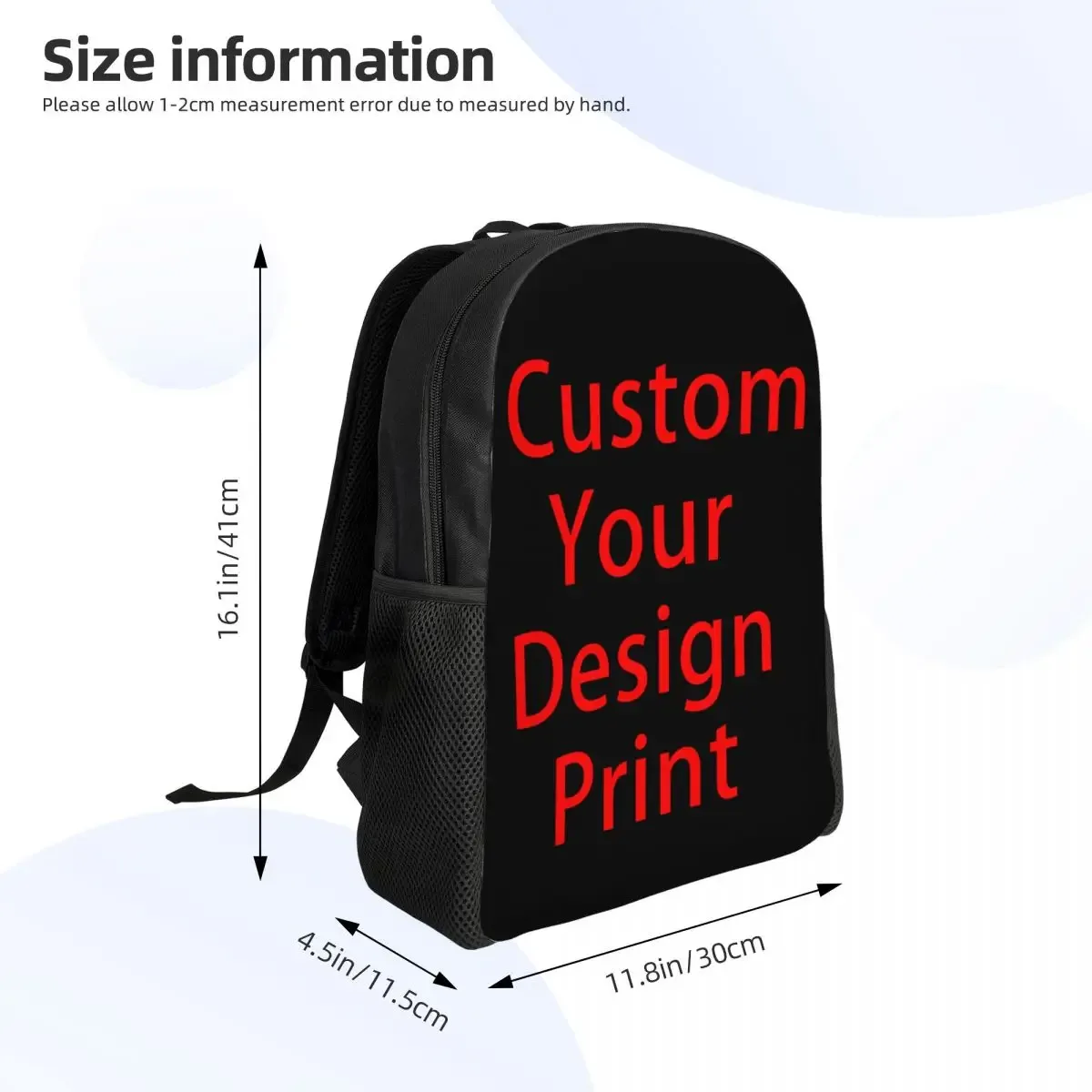sacs à dos imprimés personnalisés en 3d pour garçons et filles, sacs de voyage pour écoliers, hommes et femmes, pour ordinateur portable de 15 pouces