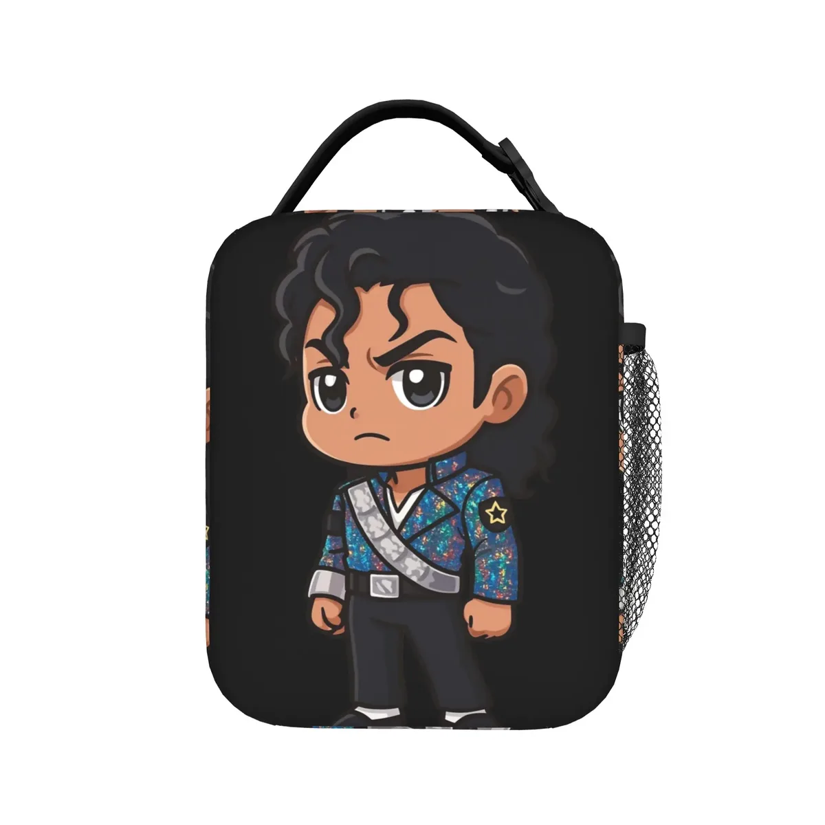 mj king of pop smooth criminal sac isotherme pour le déjeuner, sac isotherme, boîte à lunch, sac fourre-tout pour hommes et femmes, plage, extérieur