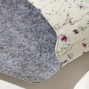 housse pour ordinateur portable avec imprimé de fleurs sauvages violettes à l'aquarelle, fermeture à bouton, sac de protection antichoc pour ordinateur portable, pour voyage et bureau