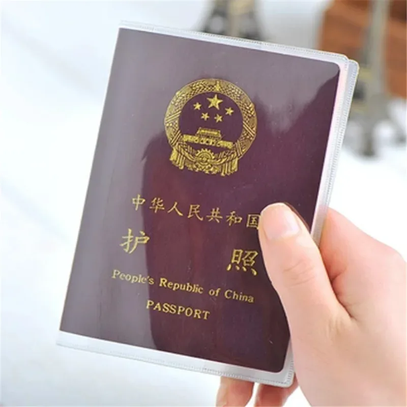 étui étanche en pvc pour passeport, porte-cartes de crédit, porte-documents d'affaires, étui de protection, poudres, 1pc