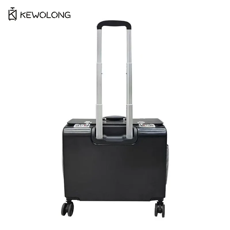 valise de maquillage professionnelle à roulettes, grande capacité, pour outils de beauté, organisateur de voyage portable
