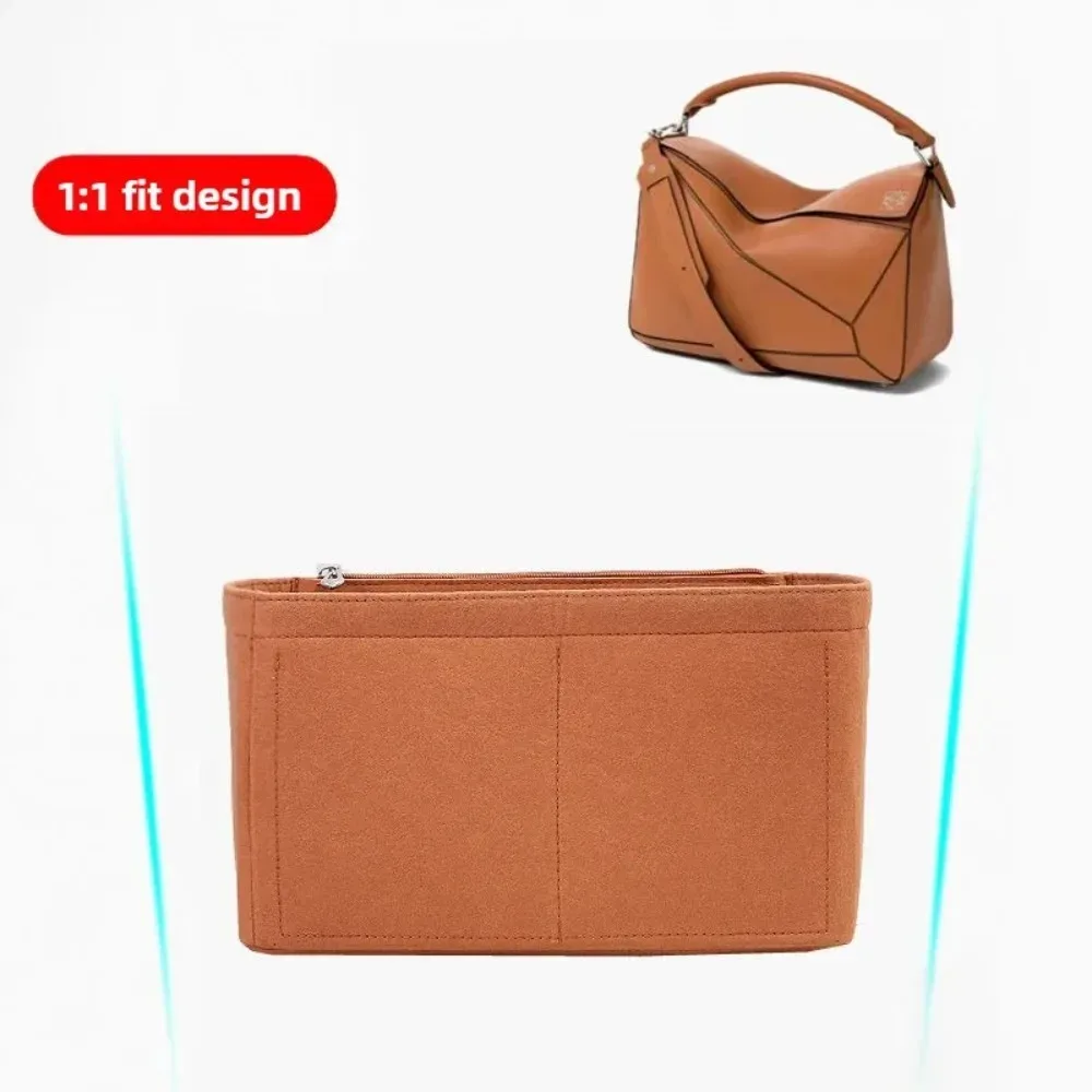sac à main en feutre pour femmes, organisateur adapté pour loe-we puzzle, sac à main de maquillage, sacs à cosmétiques, sac de luxe de styliste