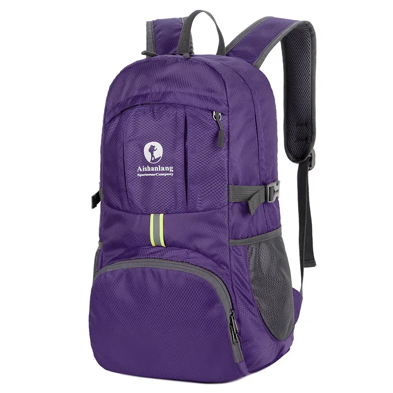 sac à dos pliable ultraléger pour hommes et femmes, sac de voyage léger, sac de jour pliable, extérieur, 30l