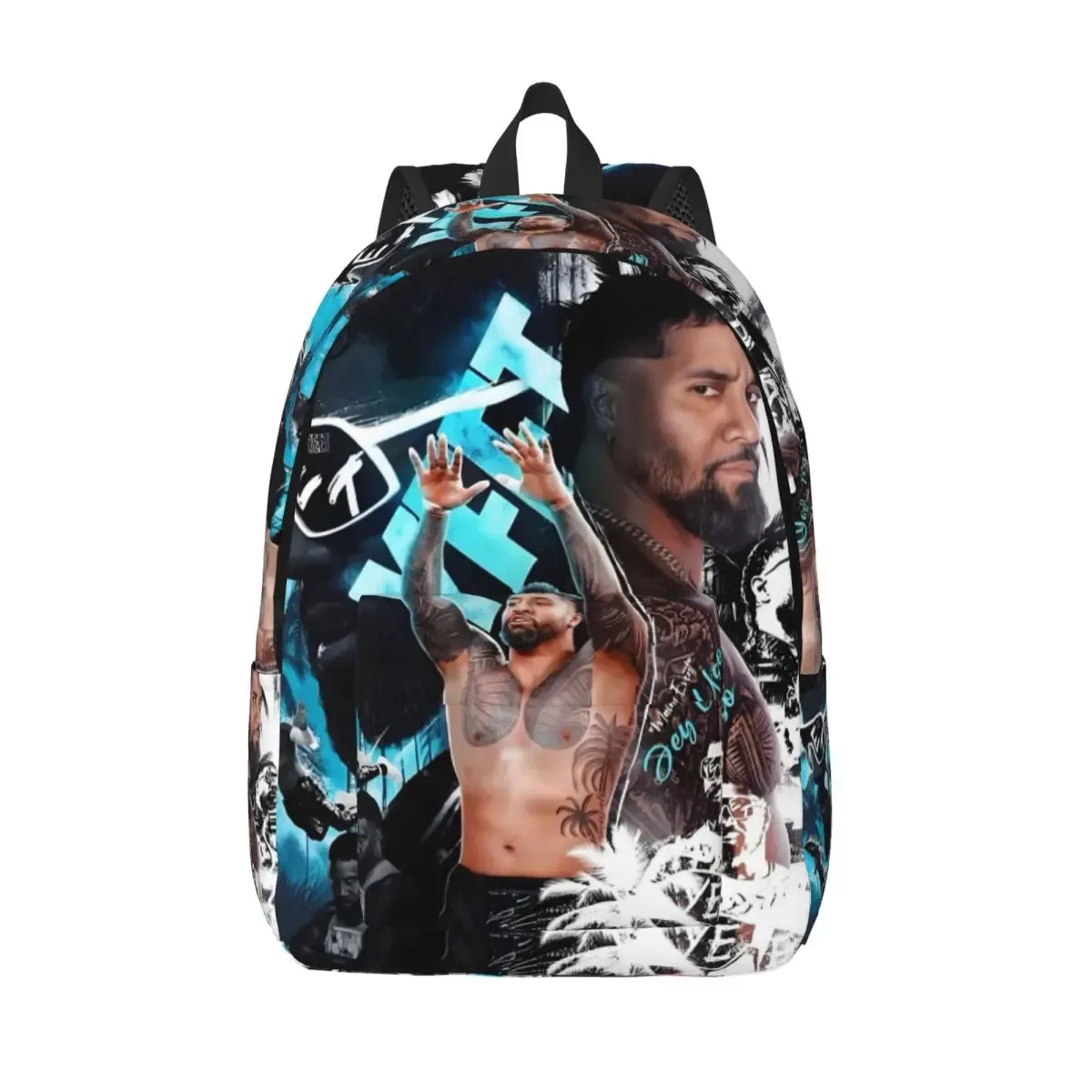 jey uso yeet – sac à dos en toile classique pour hommes et femmes, sac à livres personnalisé pour étudiants, convient aux sacs pour ordinateur portable de 15 pouces, nouvelle collection