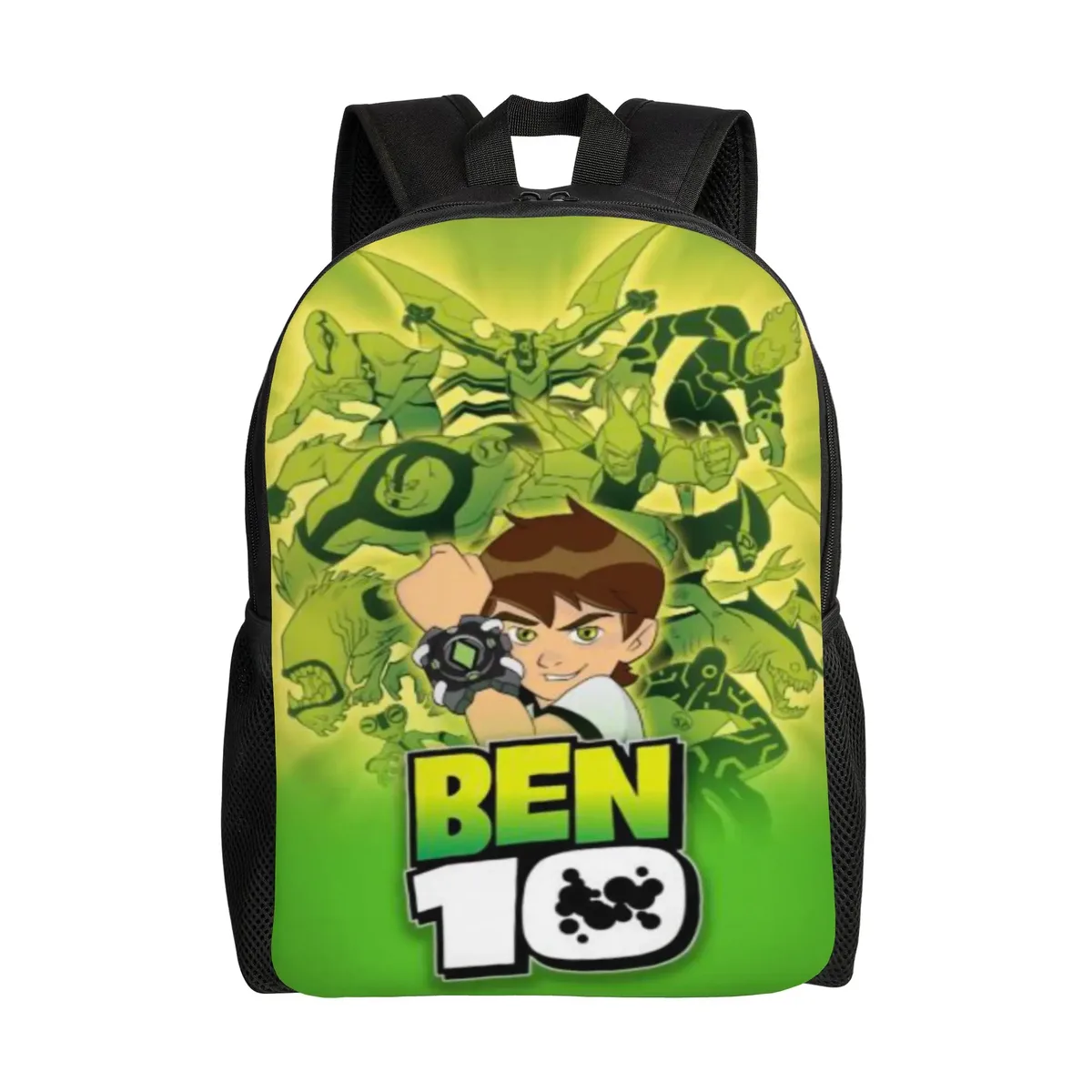sac à dos multifonction ben 10 heatblast fiery character pour la rentrée scolaire, sac à dos pour étudiants ben 10