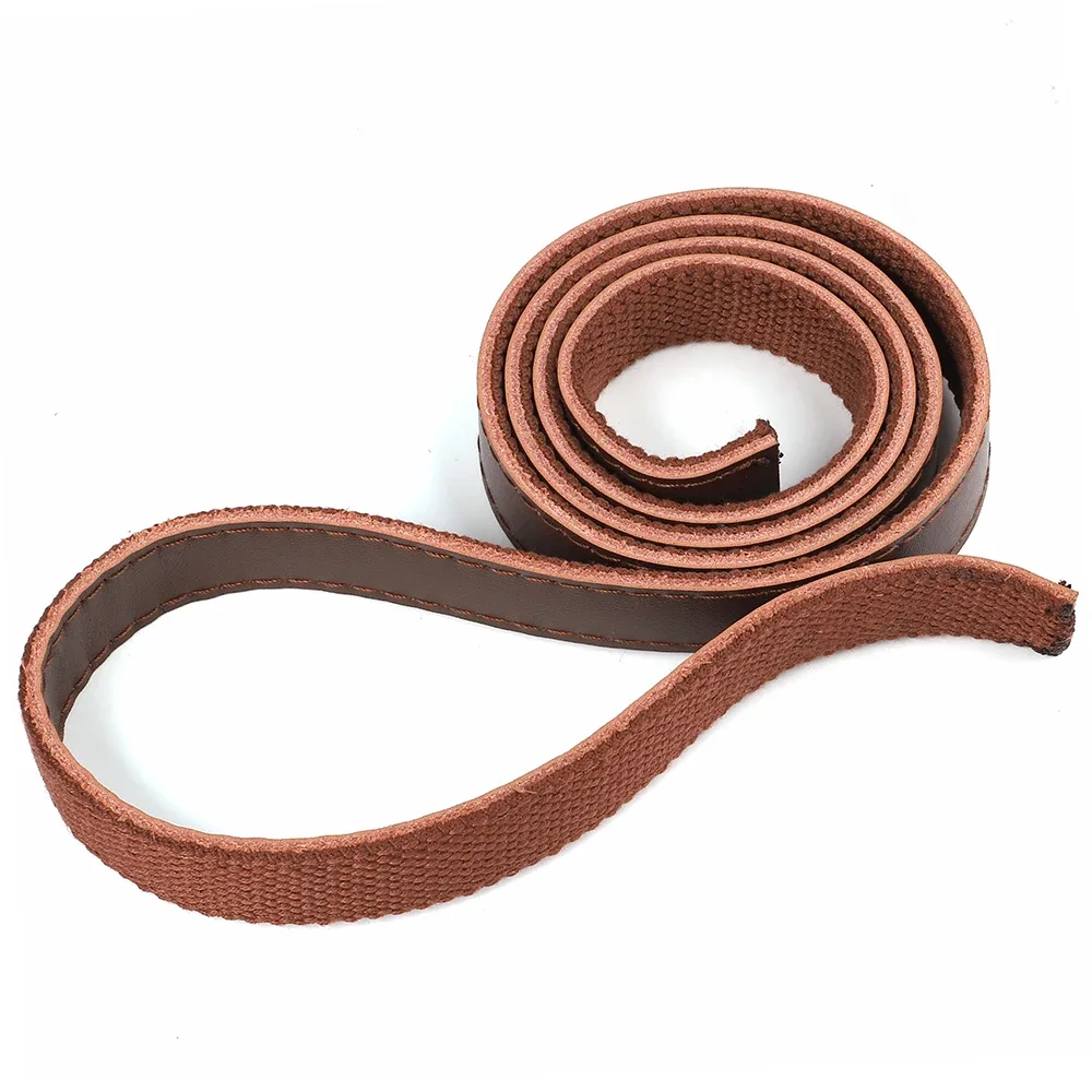 ruban cuir nylon noir marron doré longueur cent quinze artisanat sangles sac sécurité vêtements accessoires