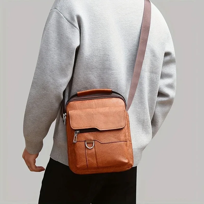 sac à bandoulière de style neutre pour hommes et femmes, à une seule sangle, porté en travers du corps, style professionnel, sac à dos, décontracté et tendance