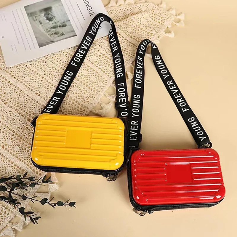 〔cc〕 | mini sac de voyage en forme de valise, sac à main, sac à bandoulière, sac étanche, boîte rigide, pochette, sac à main de soirée