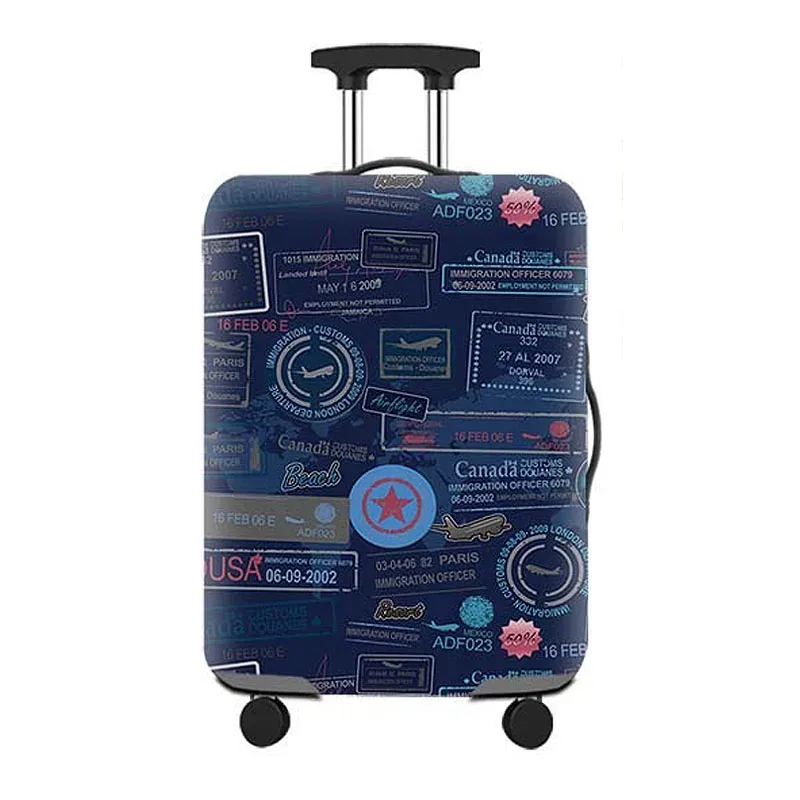 nouvelle housse de protection pour valises de voyage, housse imperméable, housse de transport, housse de protection pour bagages, housse de protection amusante xlxbht01