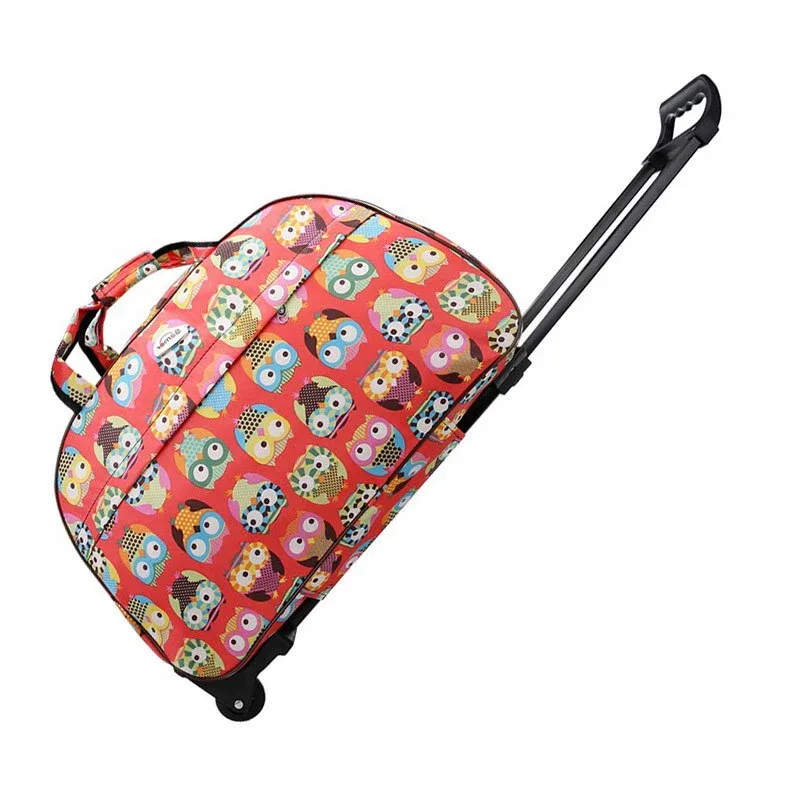 sacs à roulettes de voyage de grande capacité pour femmes et hommes, sac à roulettes oxford, valise à bagages roulante étanche, sac de voyage avec roulettes