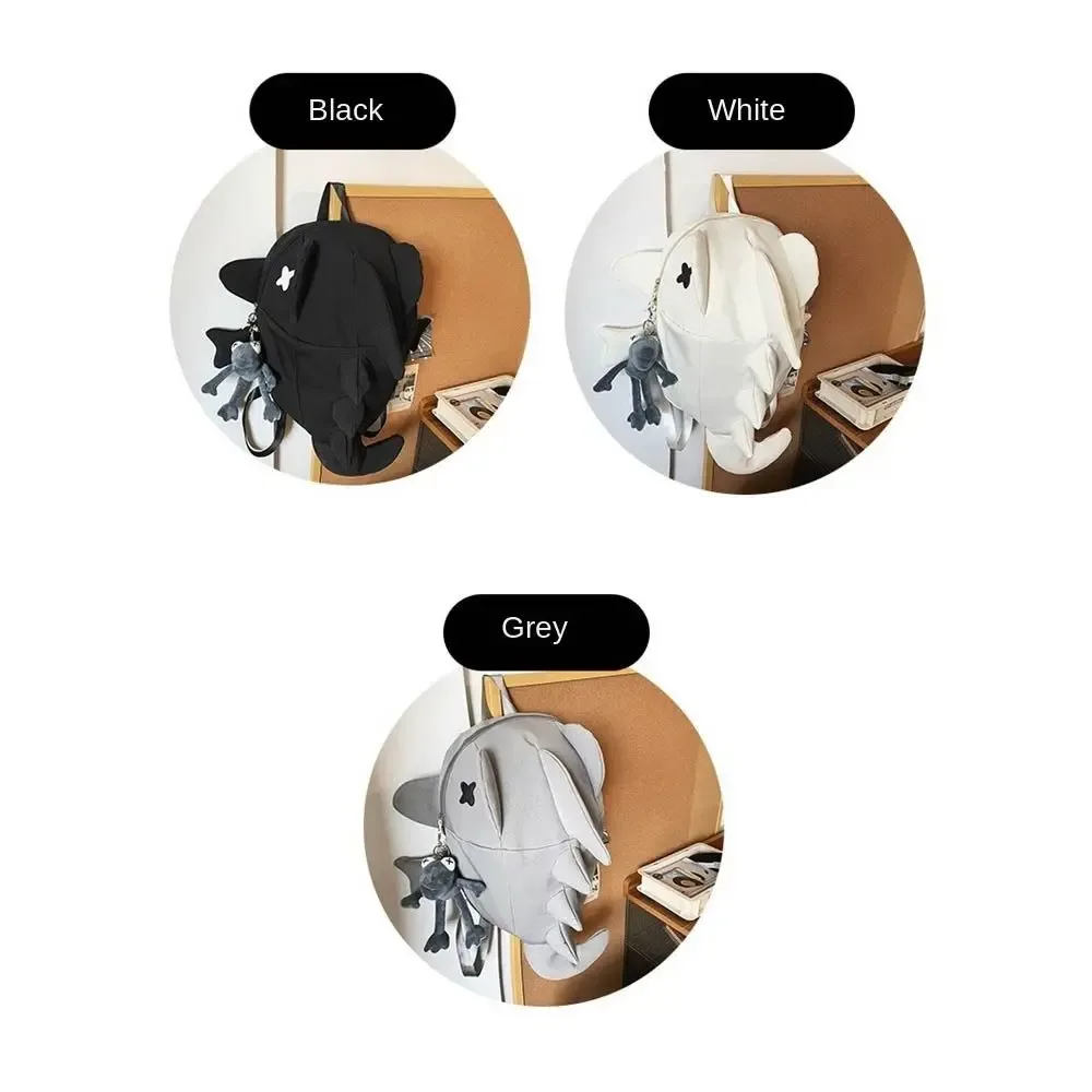 sac à dos tendance imperméable motif requin, grande capacité, multi-poches, sac de voyage pour ordinateur portable, sac décontracté pour étudiants, garçons et filles