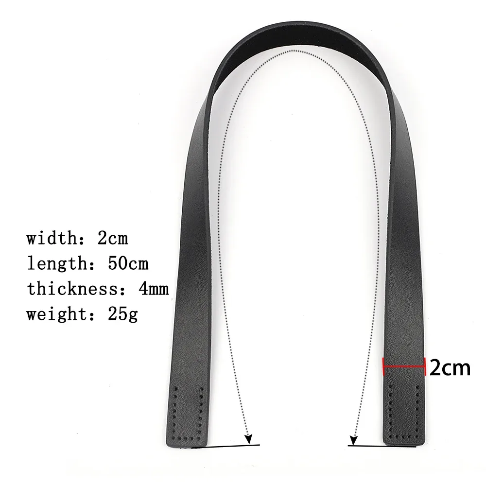 sangle de sac à bandoulière en cuir 50cm, 2 pièces, poignées de remplacement pour femmes, sacs en crochet, ceinture de sac à main, accessoires de bricolage