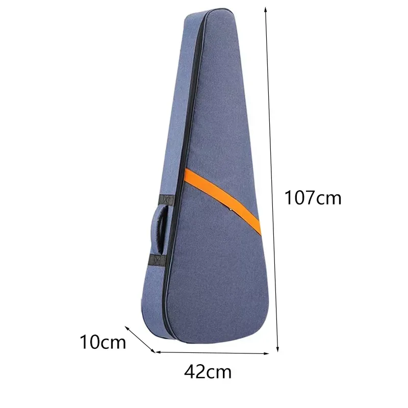 nouveau sac à dos pour guitare, sacoche épaisse pour guitare, sacoche de basse multi-tailles, sac à bandoulière en coton imperméable, sacoche de guitare durable, sacoche de guitare réduisant les chocs