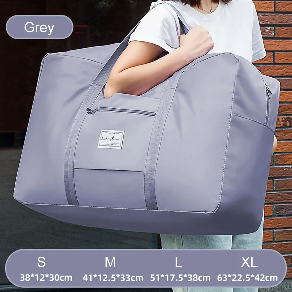 sac de voyage pliable multifonction en tissu oxford, sac à bagages de voyage imperméable grande capacité, sacs à main de voyage, organisateur de vêtements