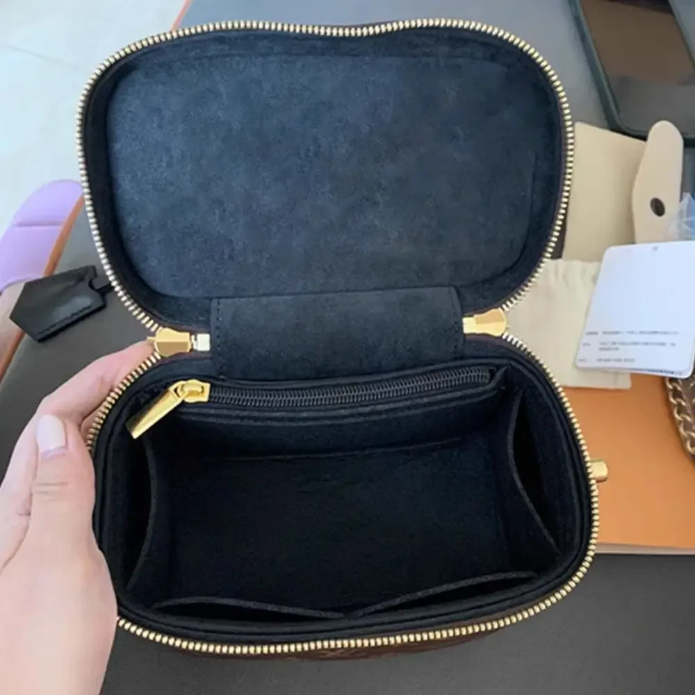 Organisateur de sac à main en feutre, insert de sac, support de rangement, doublure de sac, sac interne portable pour LV Nice Nano/Mini/BB