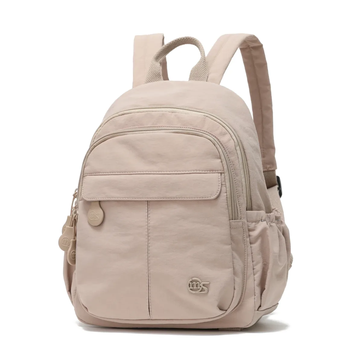 petit sac à dos décontracté pour femmes, sac à dos en nylon multi-poches, mini sac à dos portable, sac de voyage quotidien pour le shopping en plein air