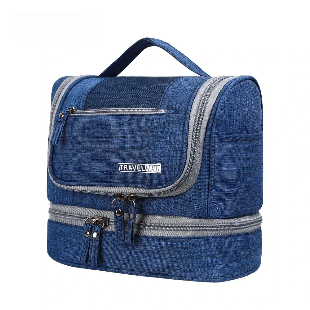 nouveaux hommes nécessaires suspendus sac de maquillage oxford organisateur de voyage sacs à cosmétiques femmes nécessaires trousse de maquillage lavage trousse de toilette