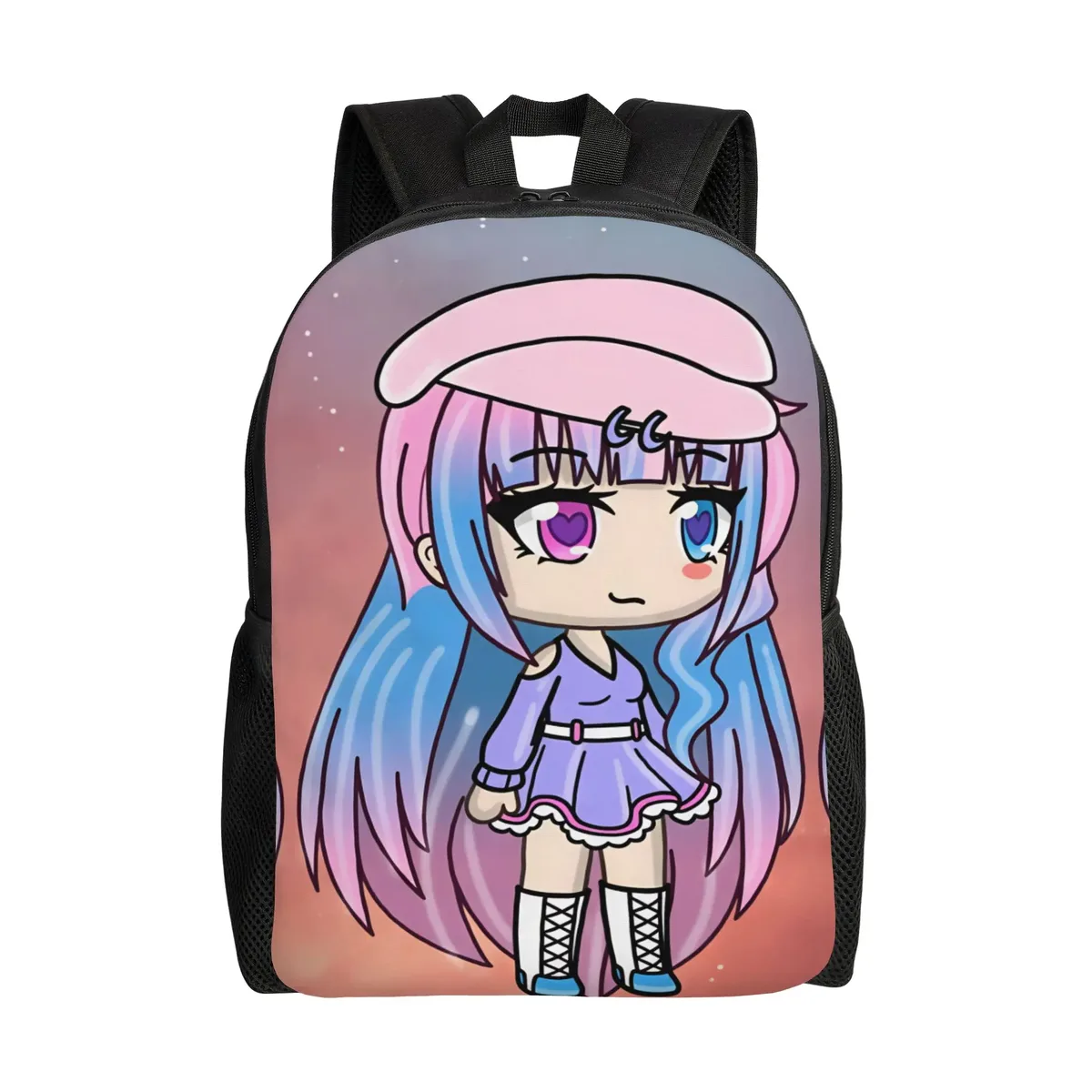 sac à dos gacha life game, sacs à dos de randonnée, sacs d'école élégants pour hommes, sac à dos respirant de designer