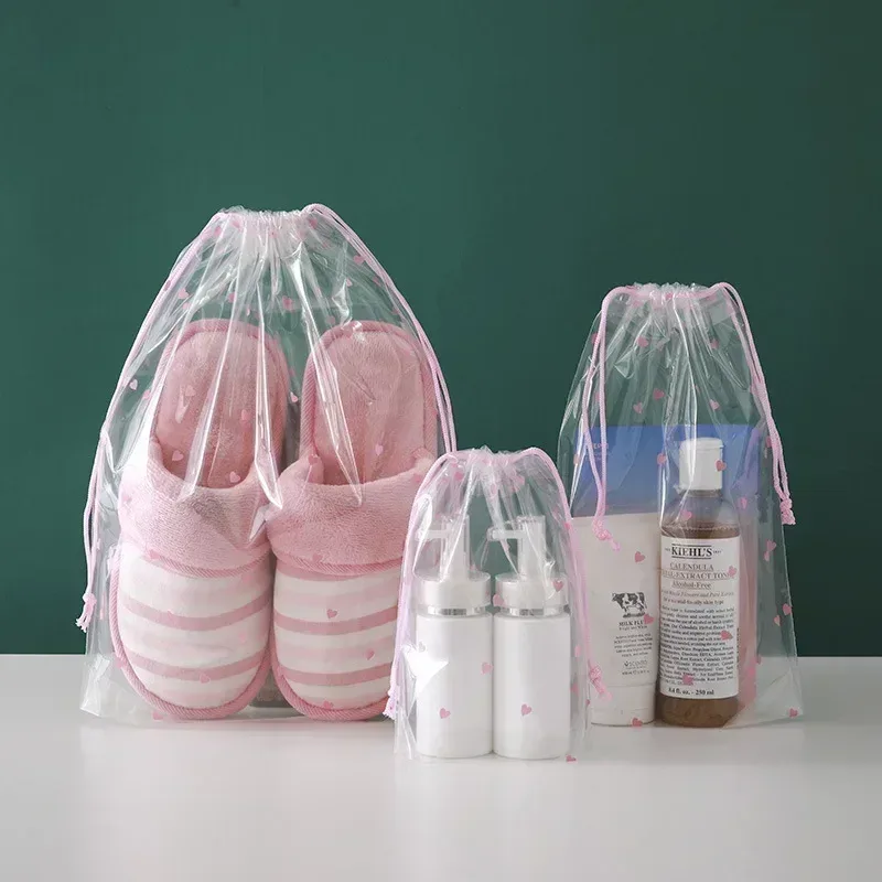 sac de rangement multifonction en pvc pour femme, étui transparent étanche pour poudres cosmétiques, accessoire de voyage