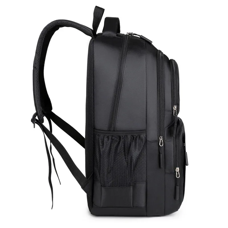 sac dos oxford université polyester coton bio noir bleu gris violet grand format verrouillage poche téléphone portable bandoulière arquée