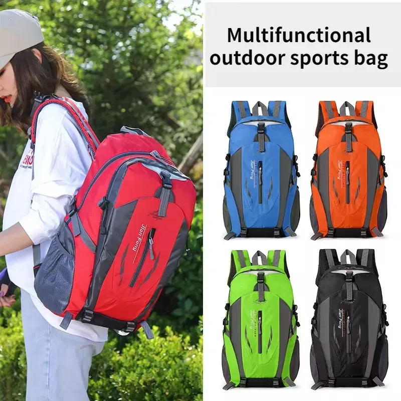 sacs à dos de voyage imperméables en nylon de qualité pour hommes, sacs de voyage d'escalade, sac à dos de randonnée, sac d'école de sport en plein air pour hommes et femmes