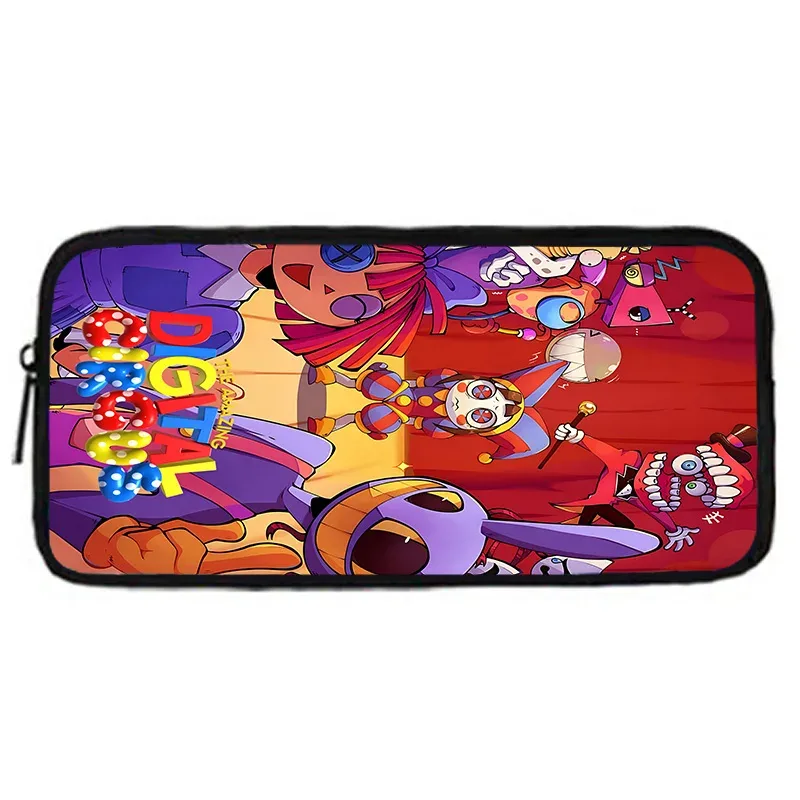 sac à dos d'école pour enfants cartoon a-amazings digitals circus avec sacs à déjeuner, sacs à crayons, sacs d'école pour garçons et filles, meilleur cadeau