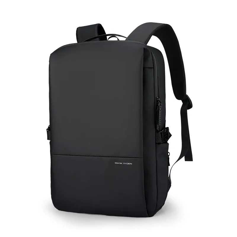 sac à dos pour ordinateur portable mark ryden, tissu oxford hydrofuge avec poche rfid et porte-bouteille d'eau