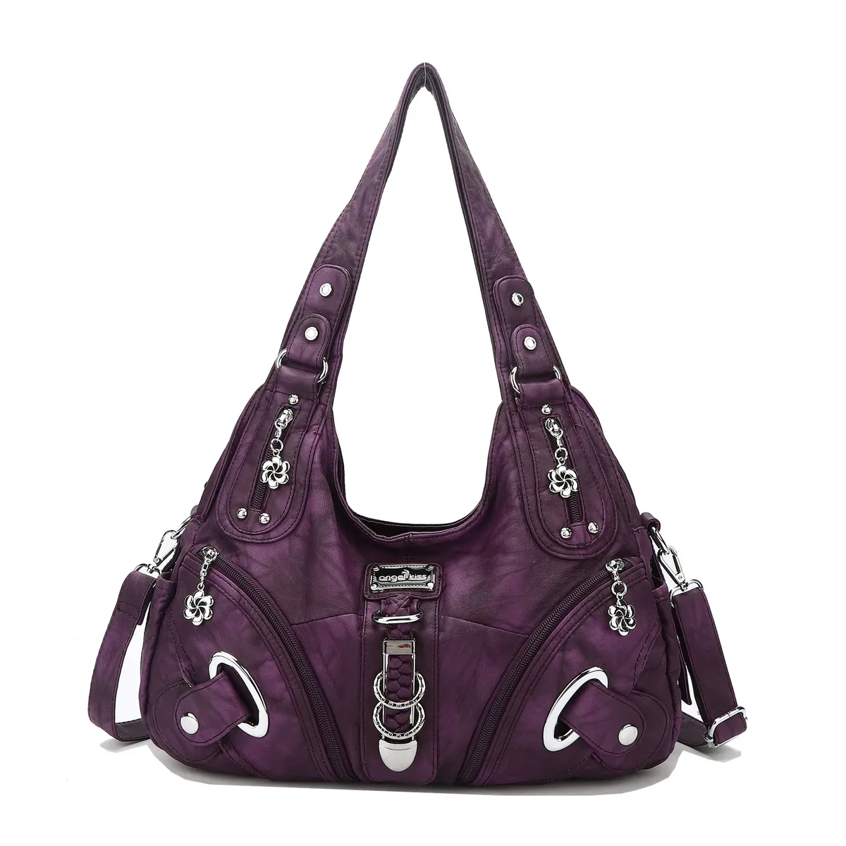 sac à main polyvalent pour femme, sac à bandoulière tendance, grand sac à poignée supérieure, sacoche, sac boulette, sac à bandoulière multi-poches, grand sac à main