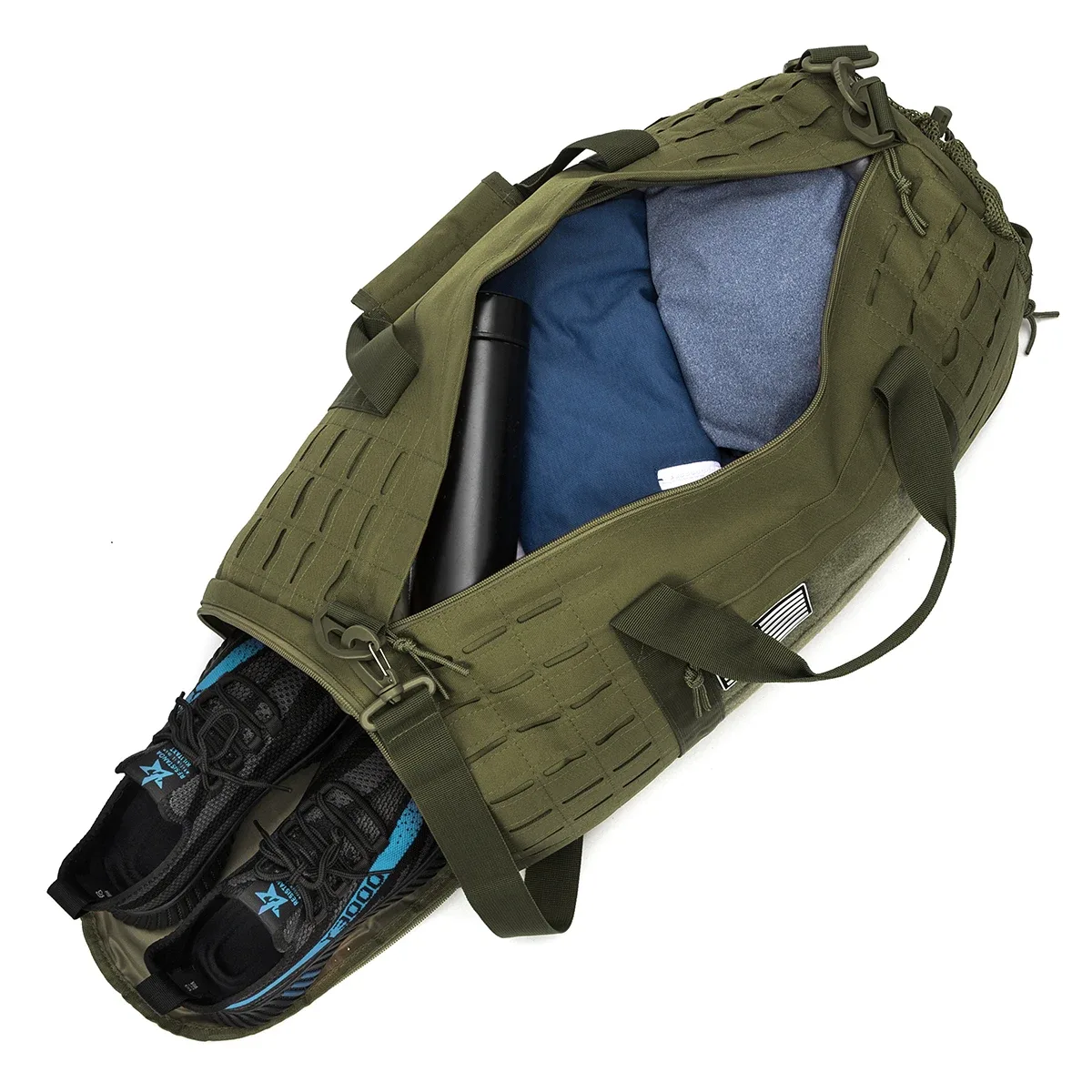 sac de voyage tactique 40l pour hommes, sac de sport, sac de week-end pour le basketball, bagage à main, équipement de camping en plein air