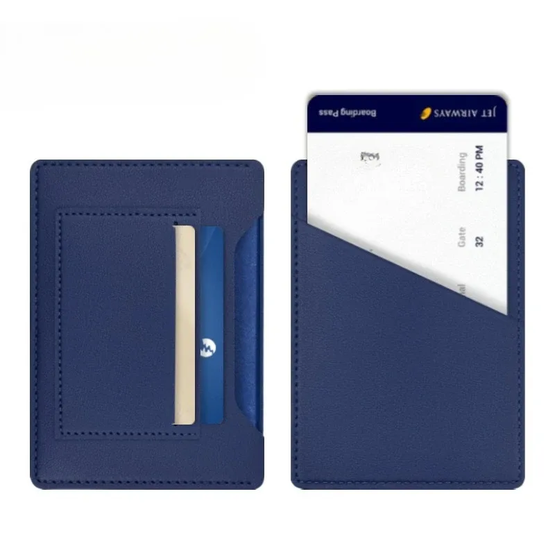 étui de protection pour passeport tendance, couleur unie, porte-passeport de voyage, portefeuille cadeau, étui pour cartes en cuir pu, sac de rangement unisexe