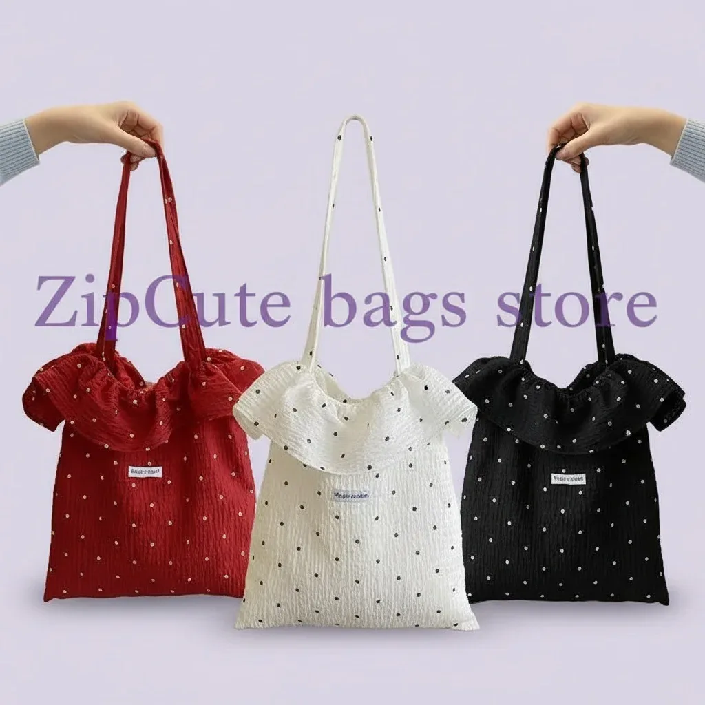 sac à bandoulière en mousseline de soie pour femmes, sac à main de grande capacité en maille féerique, sac de transport, fourre-tout de style coréen