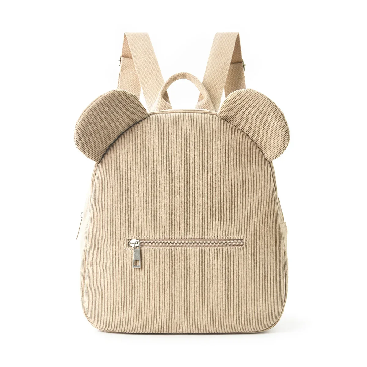 mode coupe jeune femme en peluche sac à dos 2025 nouvelle mode décontracté oreille ours dessin animé enfants sac à dos en plein air mini sacs