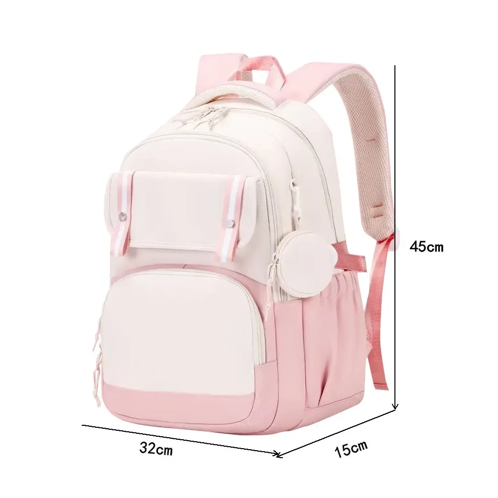 sac d'école kpop demon hunters pour enfants, grande capacité, sac à dos d'étudiant de haute qualité, imprimé avec des personnages de dessins animés mignons, sac à dos de voyage