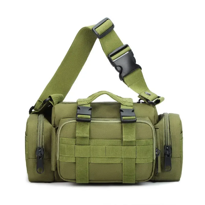sac banane imperméable pour homme, sac à bandoulière croisé pour la randonnée, l'escalade, la pêche et le camping