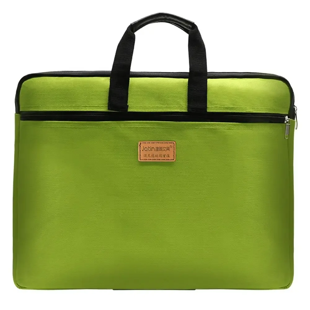 sac de rangement portable a4 en tissu oxford simple, organiseur de documents multicouche, porte-documents a4 à fermeture éclair, mallette professionnelle pour documents, sac pour fille