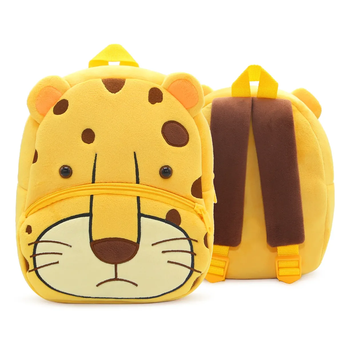 sac à dos créatif en peluche pour enfant, observateur, mignon, animal de dessin animé