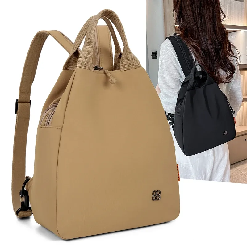 Sac à dos léger et résistant à l'eau pour femme, durable, avec plusieurs poches, idéal pour les trajets quotidiens, les étudiants et les voyages