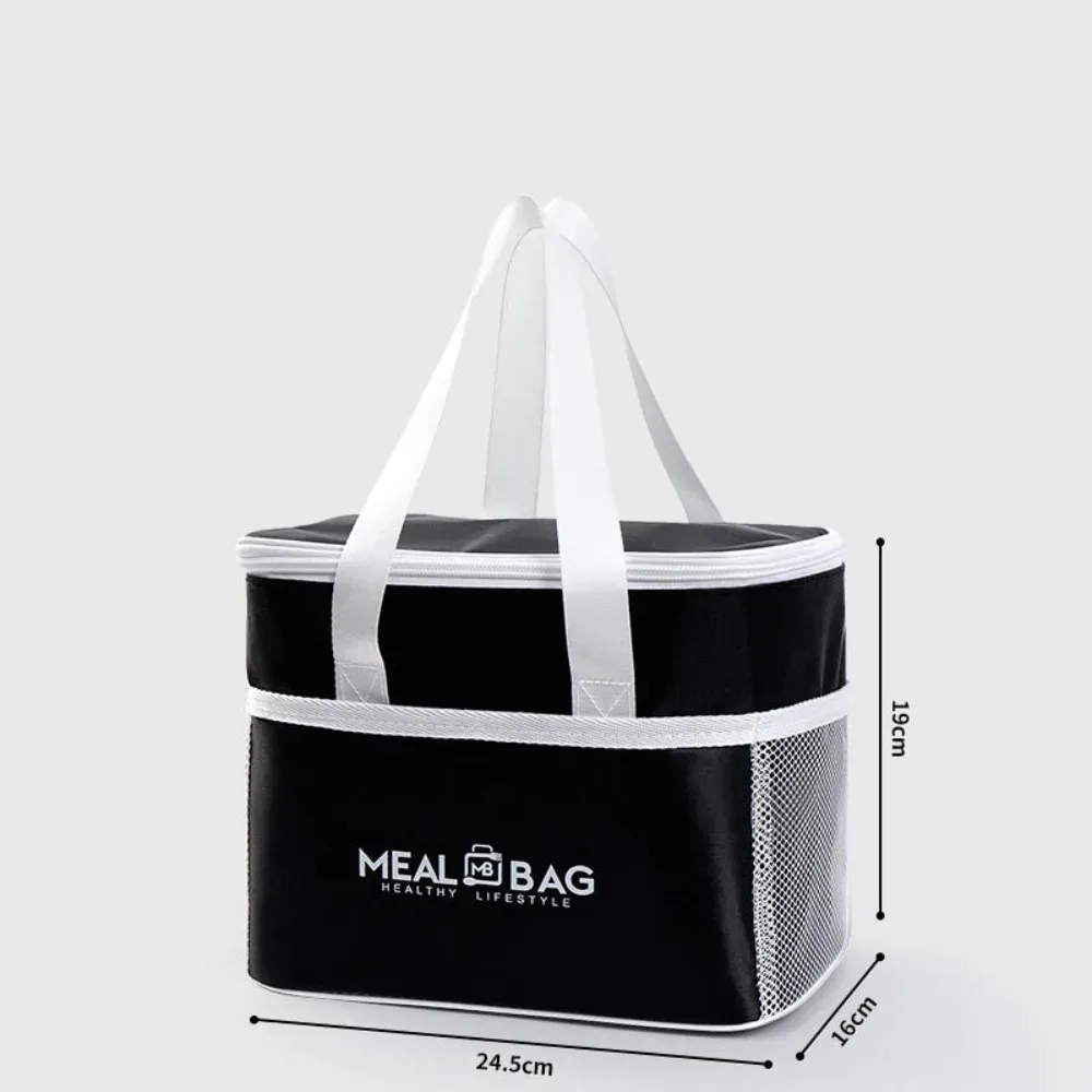 nouvelle sacoche isotherme en aluminium pour boîte à lunch, sac de rangement en tissu oxford épaissi, sac isotherme pour pique-nique