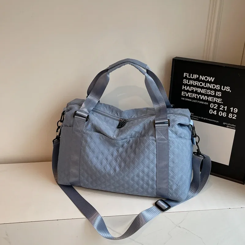 sac de voyage étanche en plein air de grande capacité, sac à main de bagage pour femmes, sac à bandoulière en nylon pour hommes, sac de sport, sacs à bandoulière