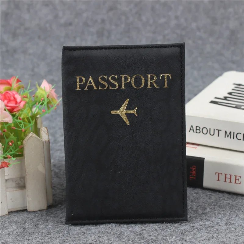 nouvelle housse de passeport style carte du monde en pu – indispensable pour les voyages et croisières – porte-passeport mince et portable pour le voyage
