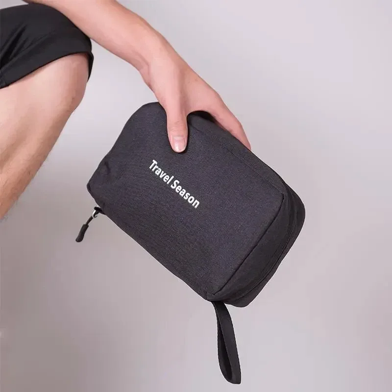 hommes femmes toilette maquillage cosmétique trousse de maquillage pochette voyage organisateur pour trousse de toilette insérer beauté douche nécessaire vanité