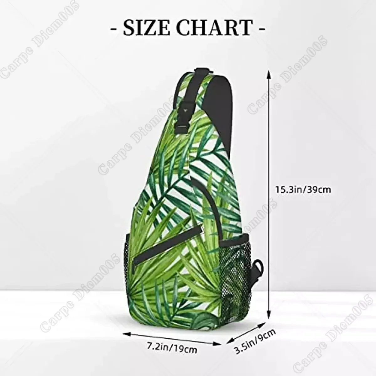 fleur de cerisier bandoulière corde triangle sac à dos canfeng fronde sacs à dos voyage randonnée sac à dos corde bandoulière sac à bandoulière