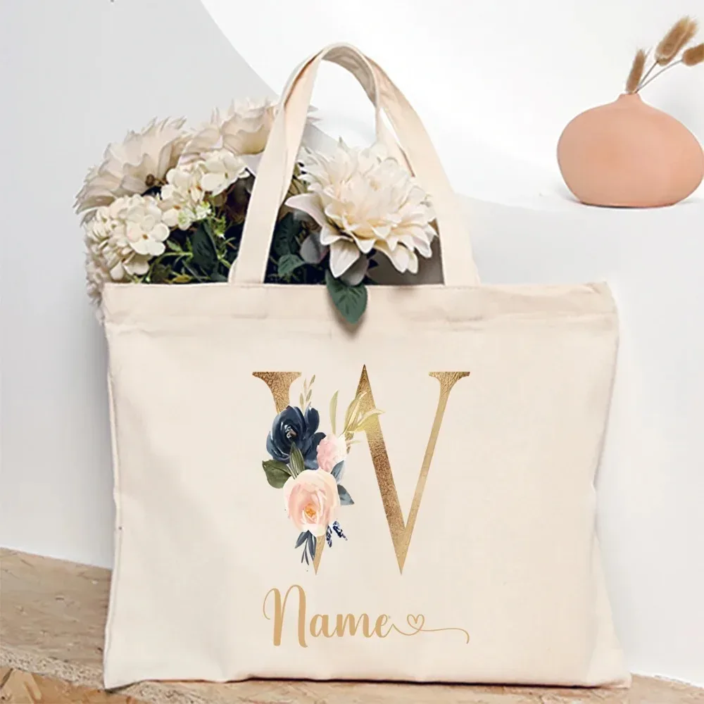 sac fourre-tout personnalisé pour demoiselle d'honneur avec initiales et nom, sac à bandoulière, sac de fête de bachelorette, sac à main de mariée, cadeau pour elle